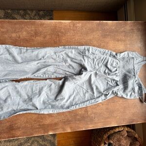 Light Gray Sleeveless Jumpsuit